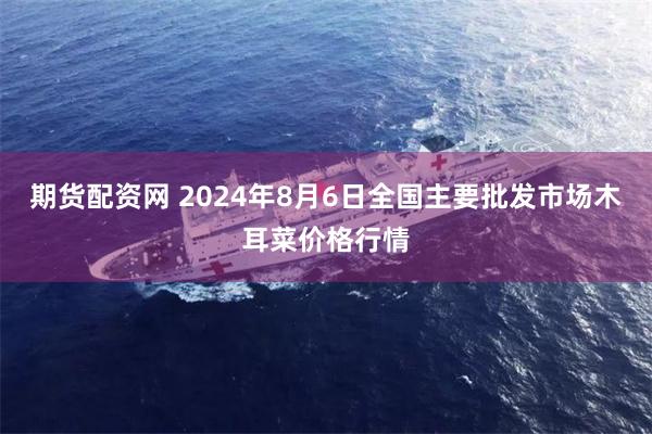 期货配资网 2024年8月6日全国主要批发市场木耳菜价格行情