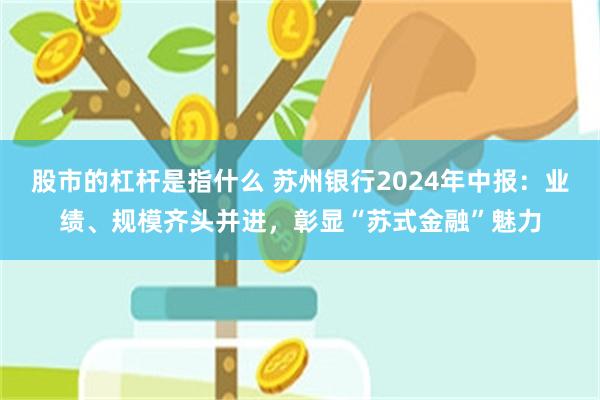 股市的杠杆是指什么 苏州银行2024年中报：业绩、规模齐头并进，彰显“苏式金融”魅力