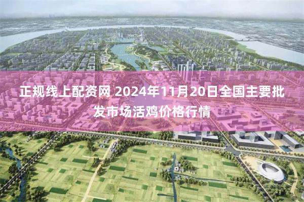 正规线上配资网 2024年11月20日全国主要批发市场活鸡价格行情